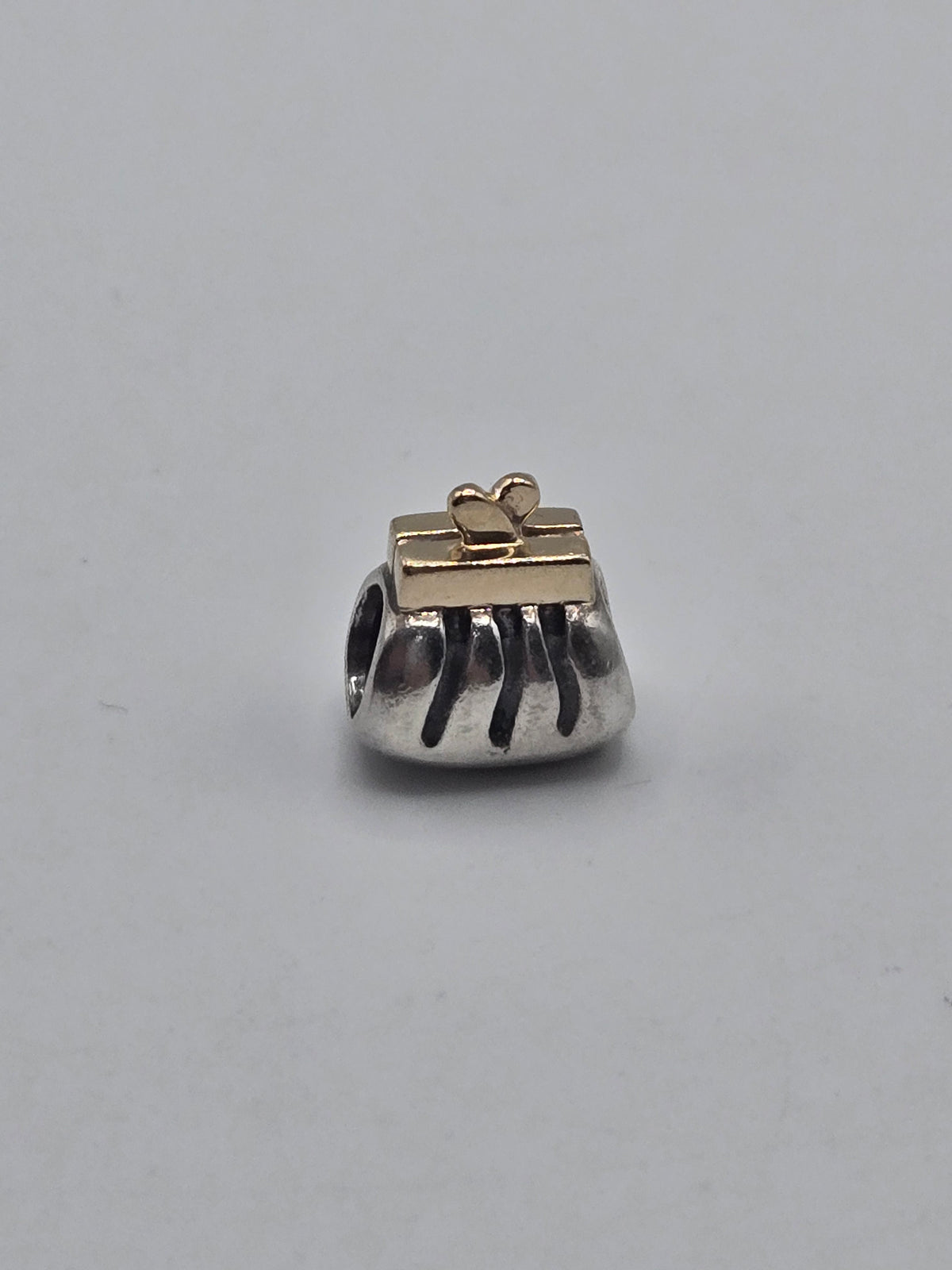 Pandora Two Tone Purse Charm