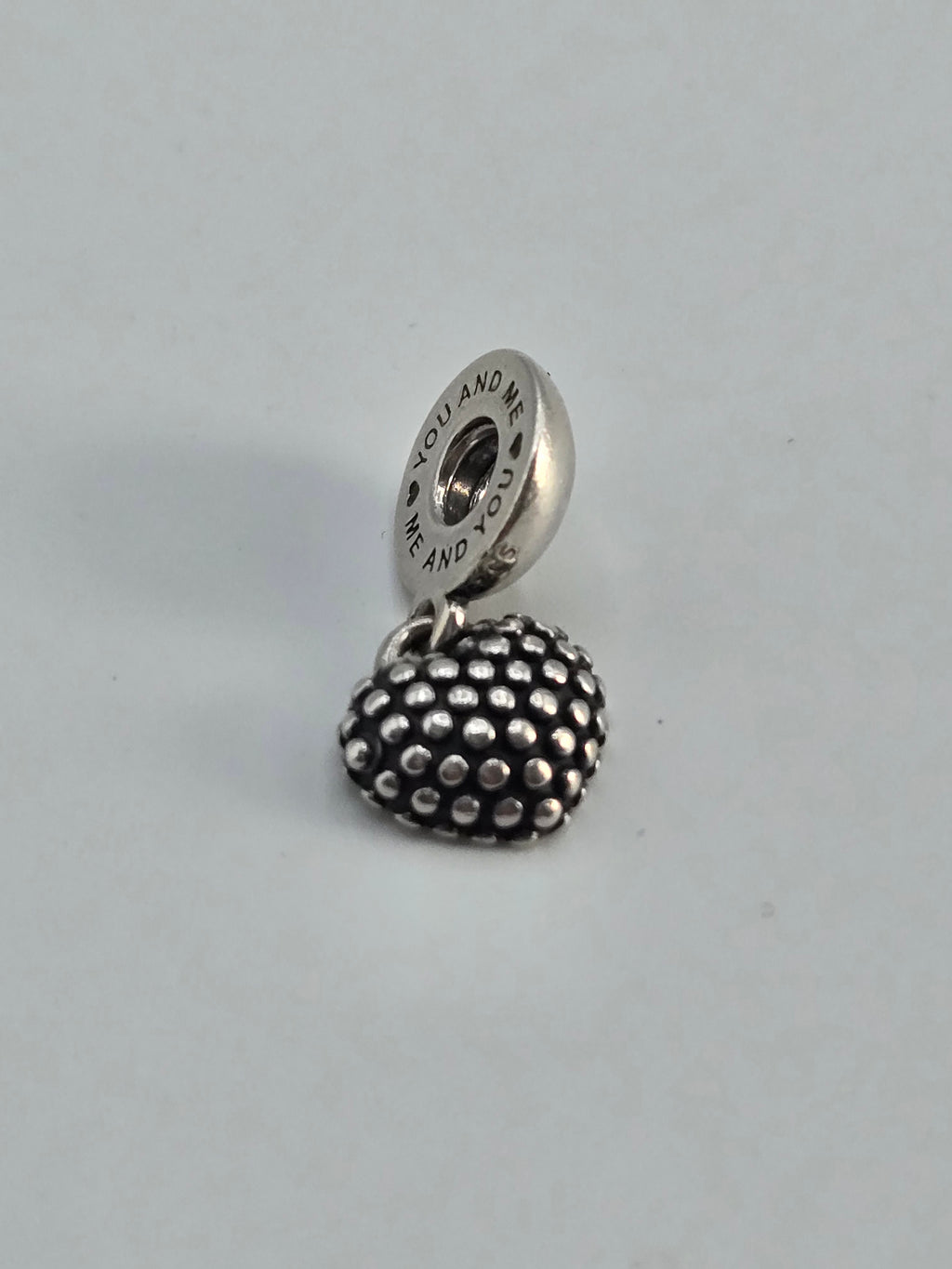 Pandora Daughter Red Heart Dangle Charm