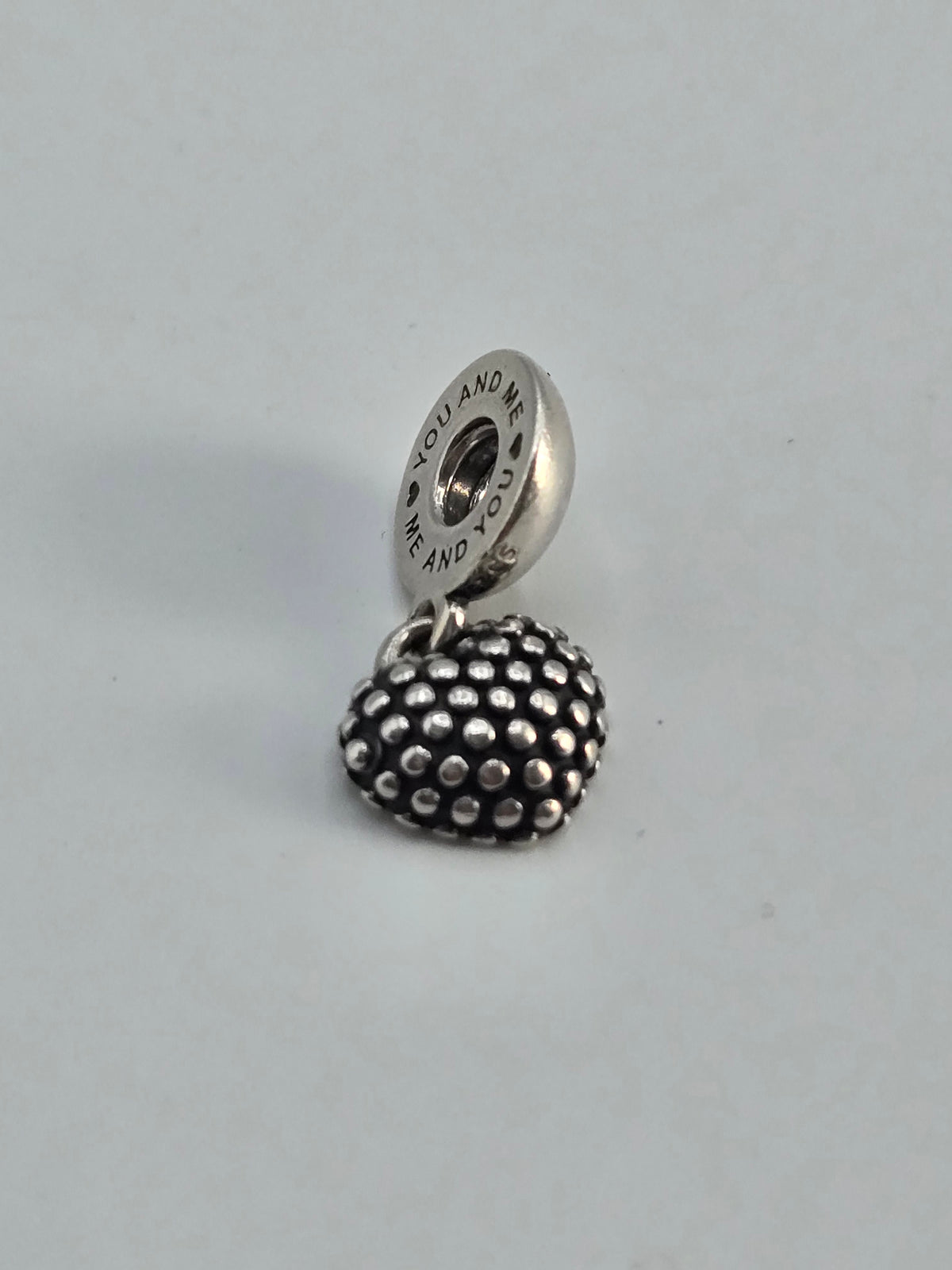 Pandora Daughter Red Heart Dangle Charm