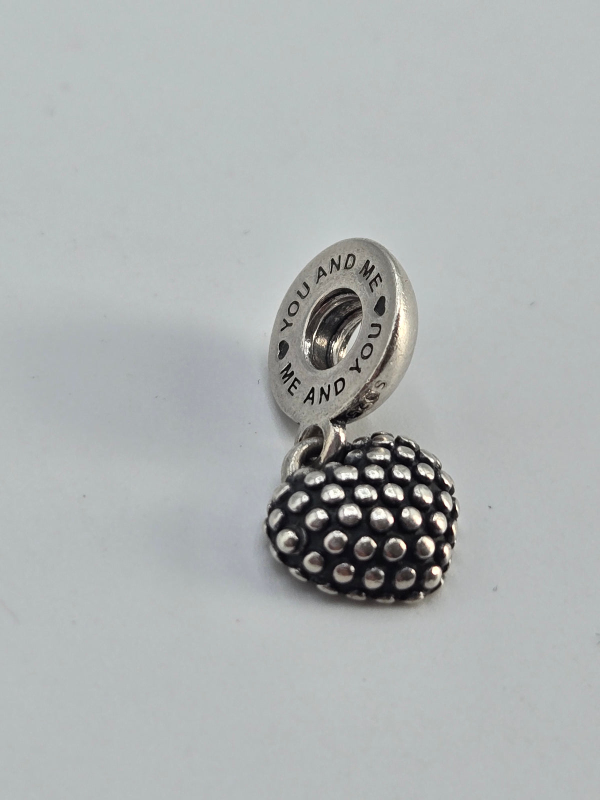 Pandora Daughter Red Heart Dangle Charm