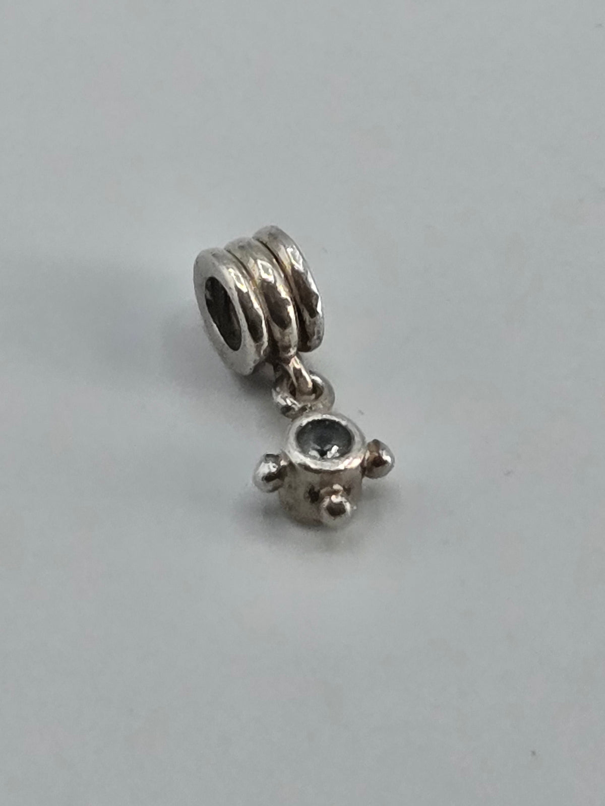 Pandora Blue Stone Dangle Charm