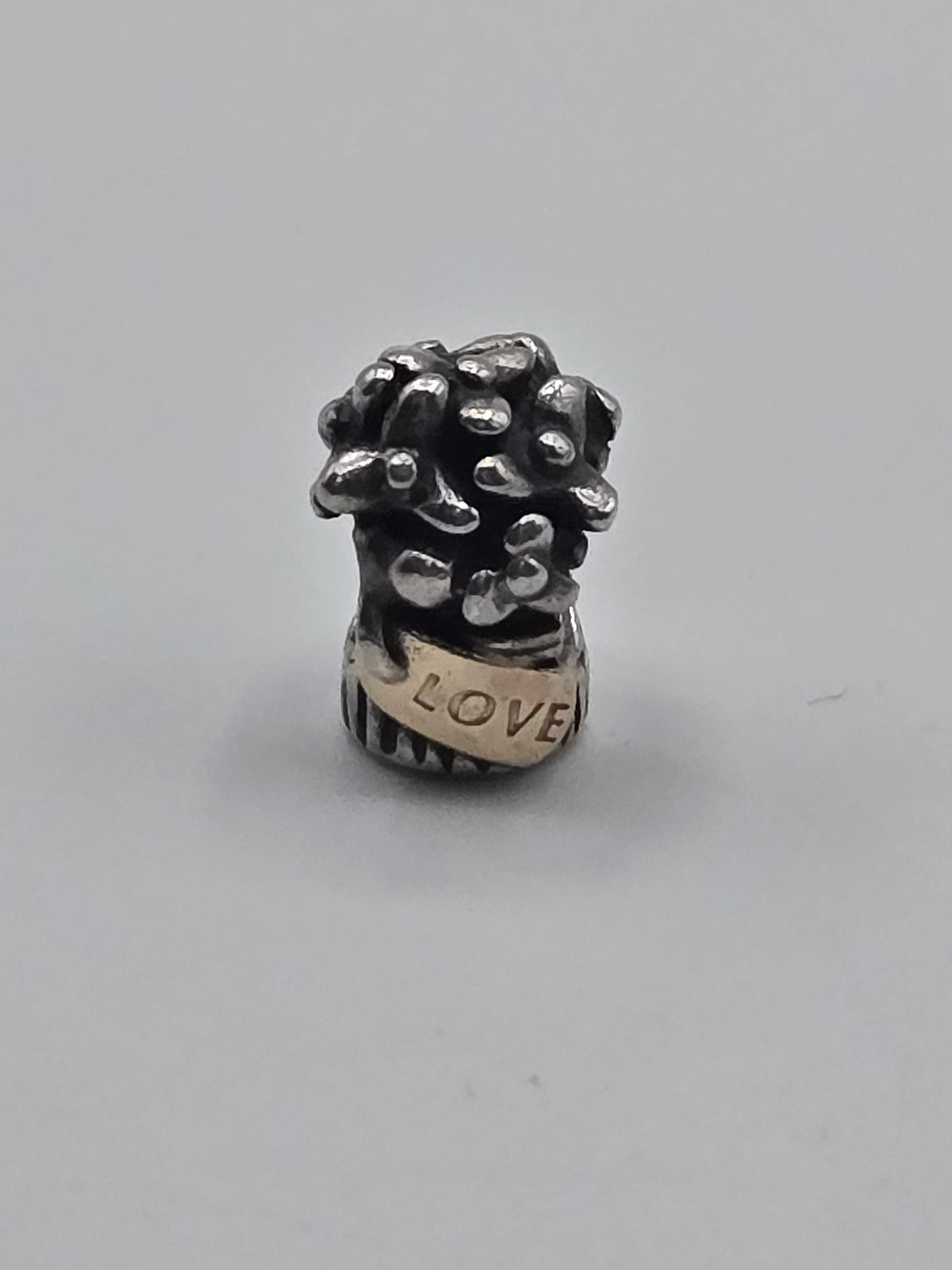 Pandora Two Tone Love Bouquet Charm