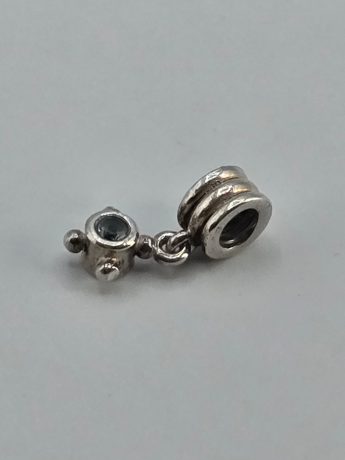 Pandora Blue Stone Dangle Charm