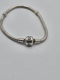 Preloved Pandora Moments Snake Chain Bracelet 17cm, S925 ALE sterling silver