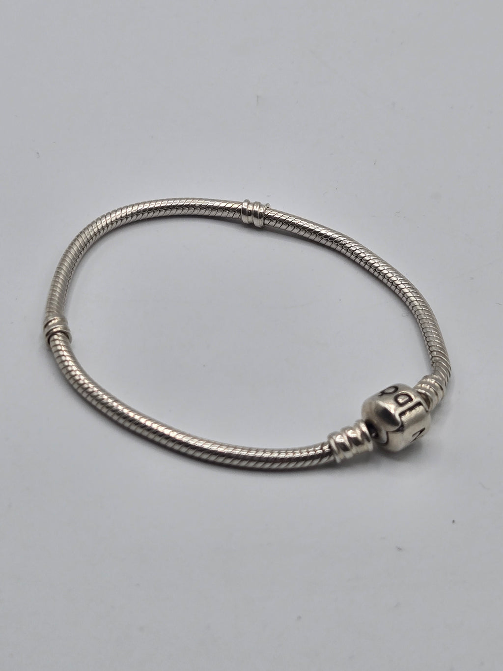 Preloved Pandora Moments Snake Chain Bracelet 18cm, S925 ALE sterling silver