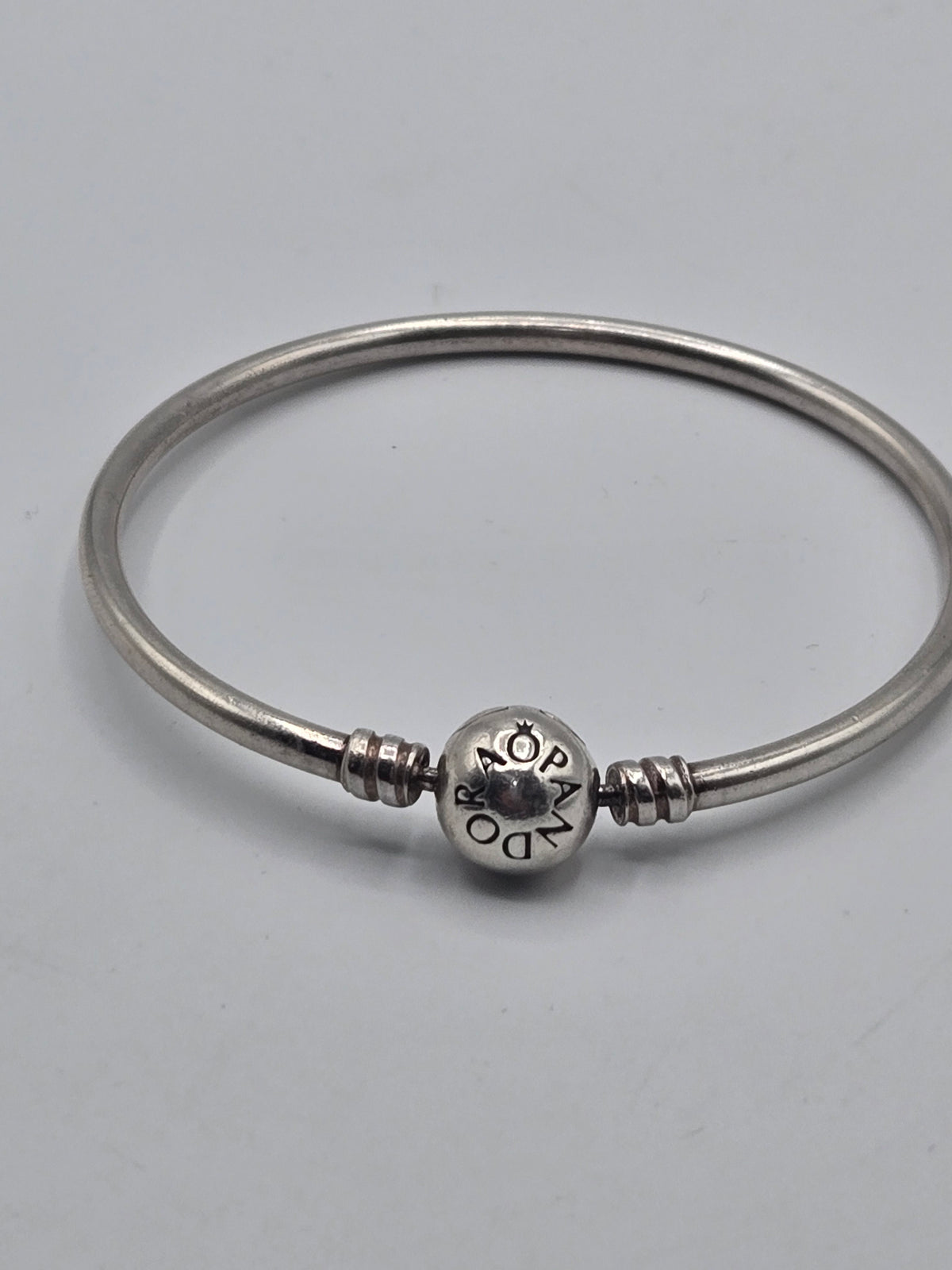 Pandora Moments Silver Bangle (55mm)