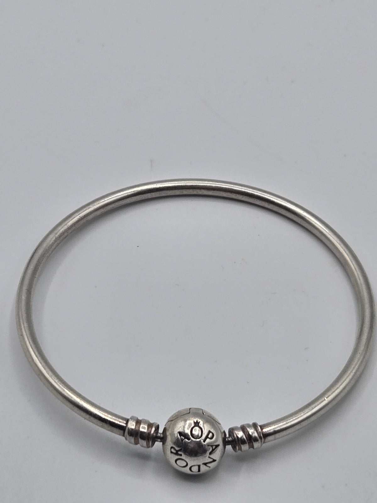 Pandora Moments Silver Bangle (55mm)