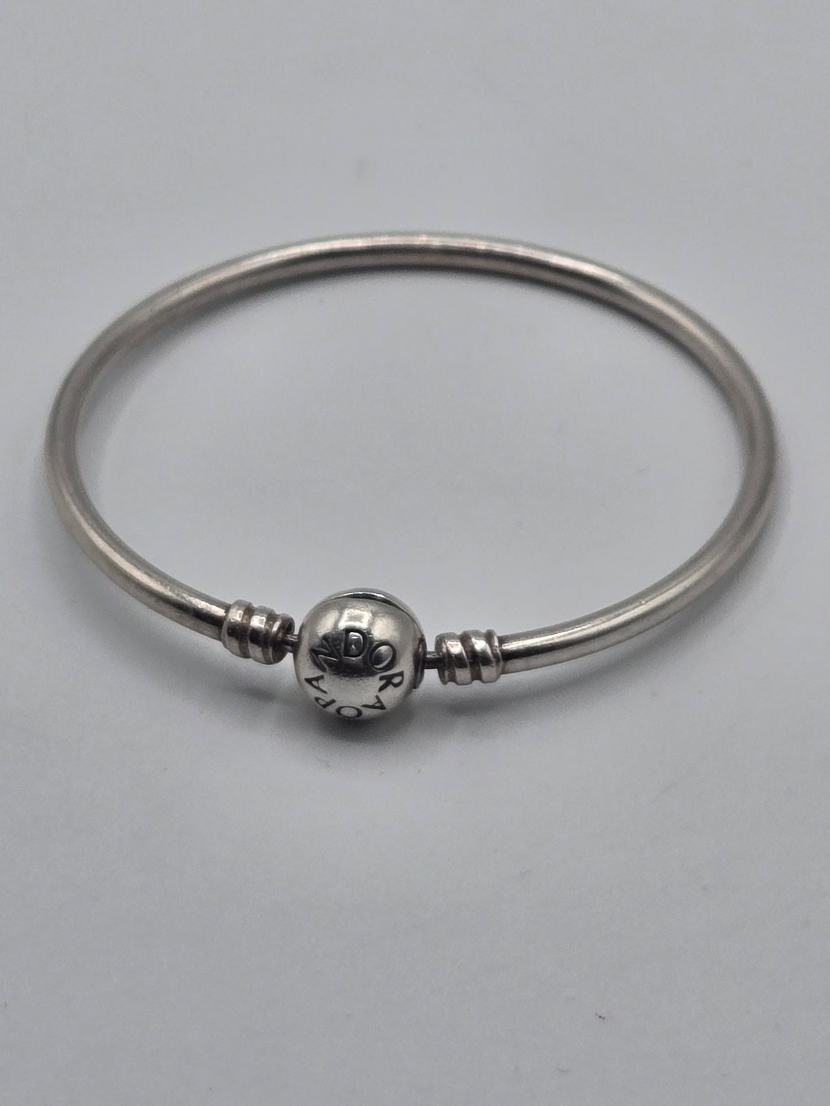 Pandora Moments Silver Bangle (55mm)