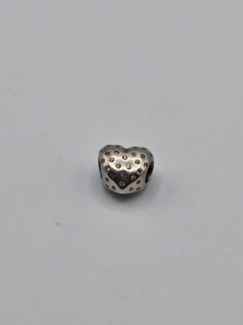 Pandora Spotted Heart Charm