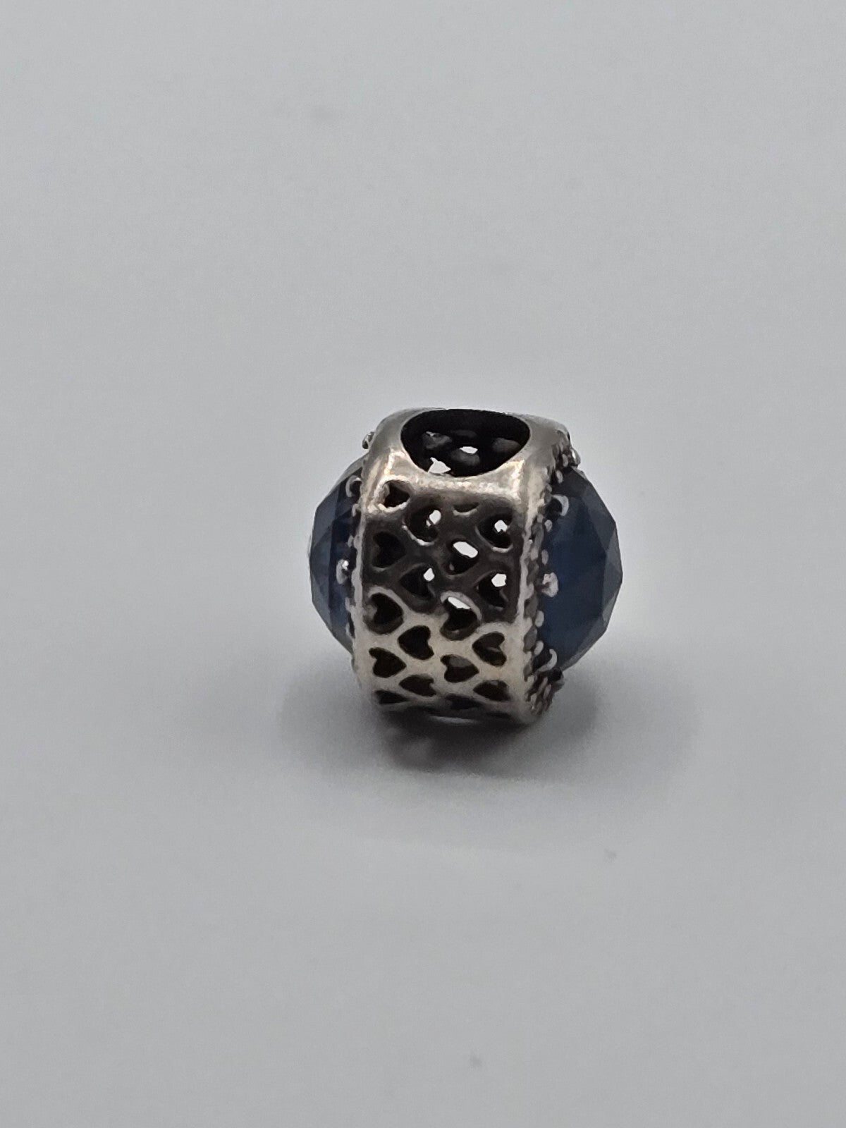 Pandora Midnight Blue Radiant Hearts Charm