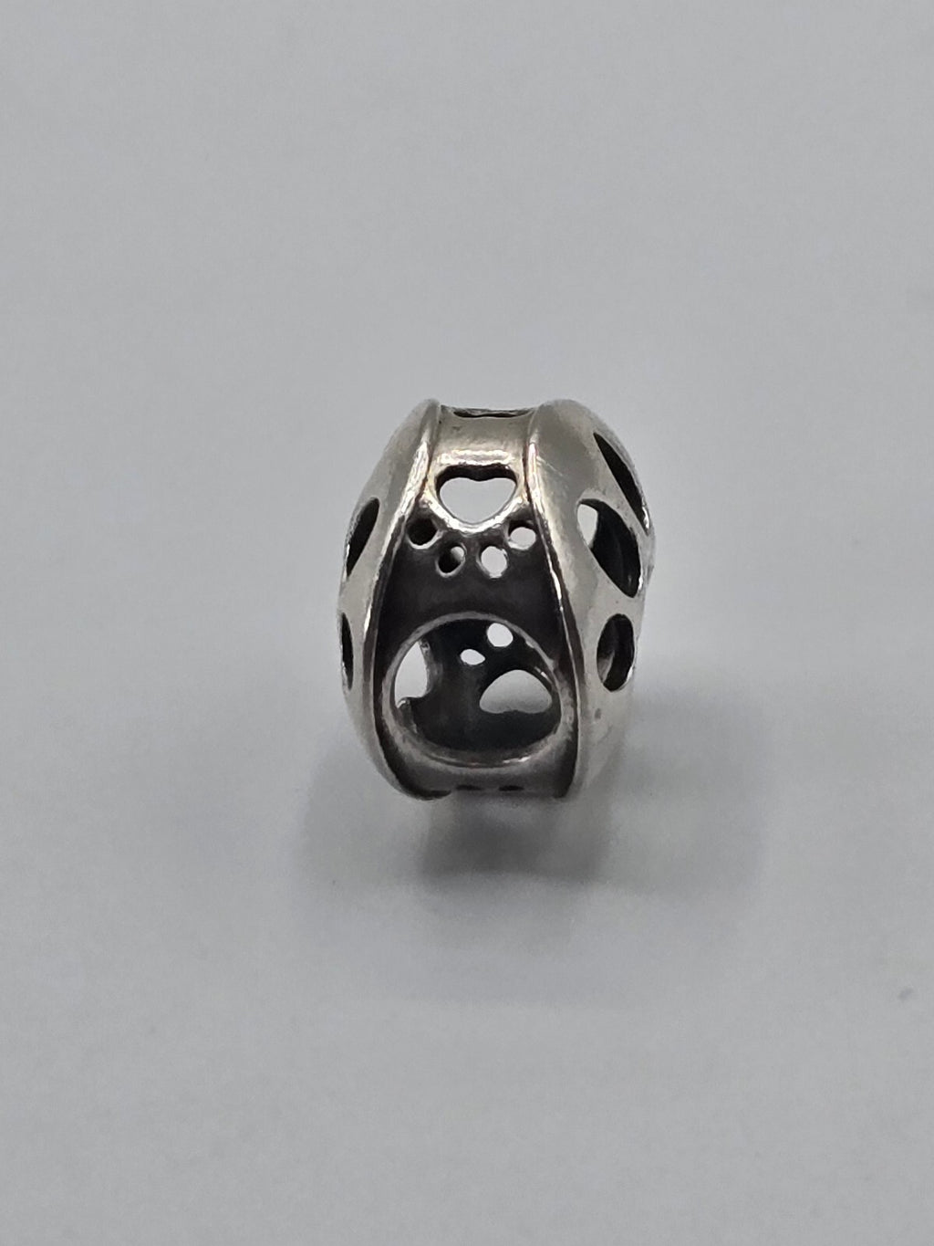 Pandora Openwork Paw Print Charm