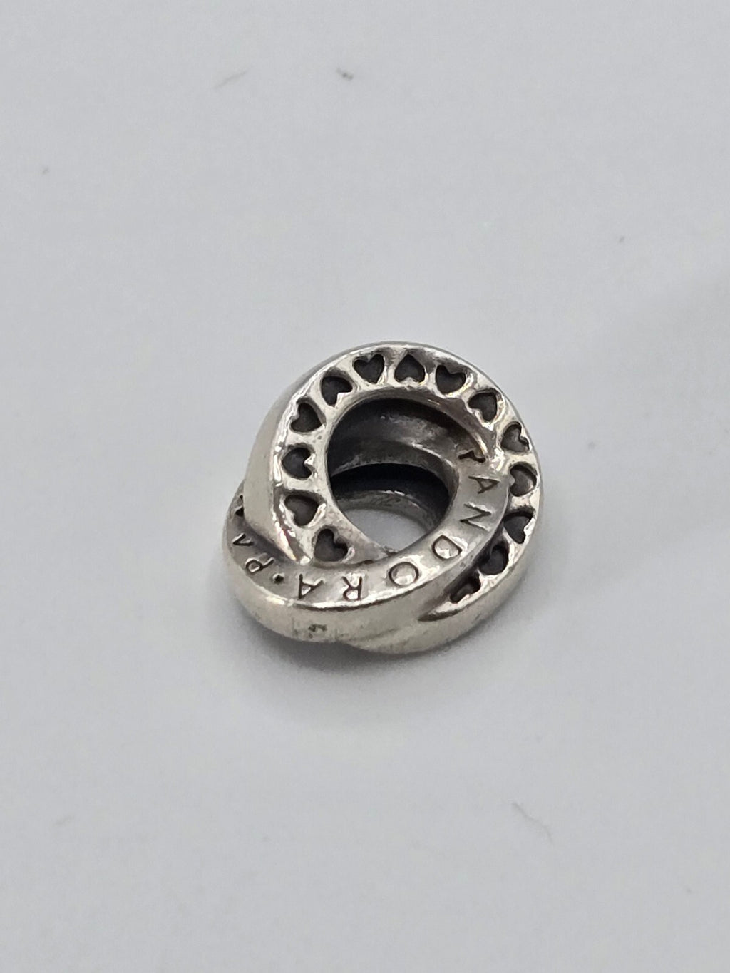 Pandora Interlocked Logo Circles Charm