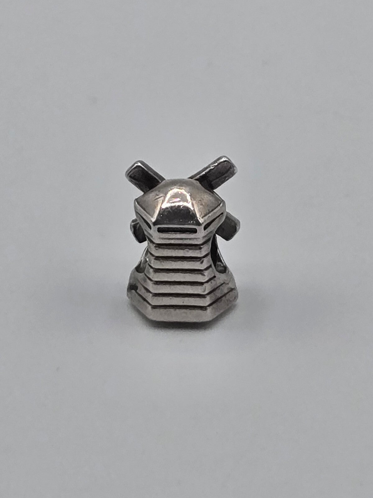 Preloved Pandora Windmill Dangle Charm, S925 ALE sterling silver, side view