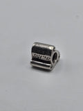 Pandora Forever Together Scroll Charm on a plain light background