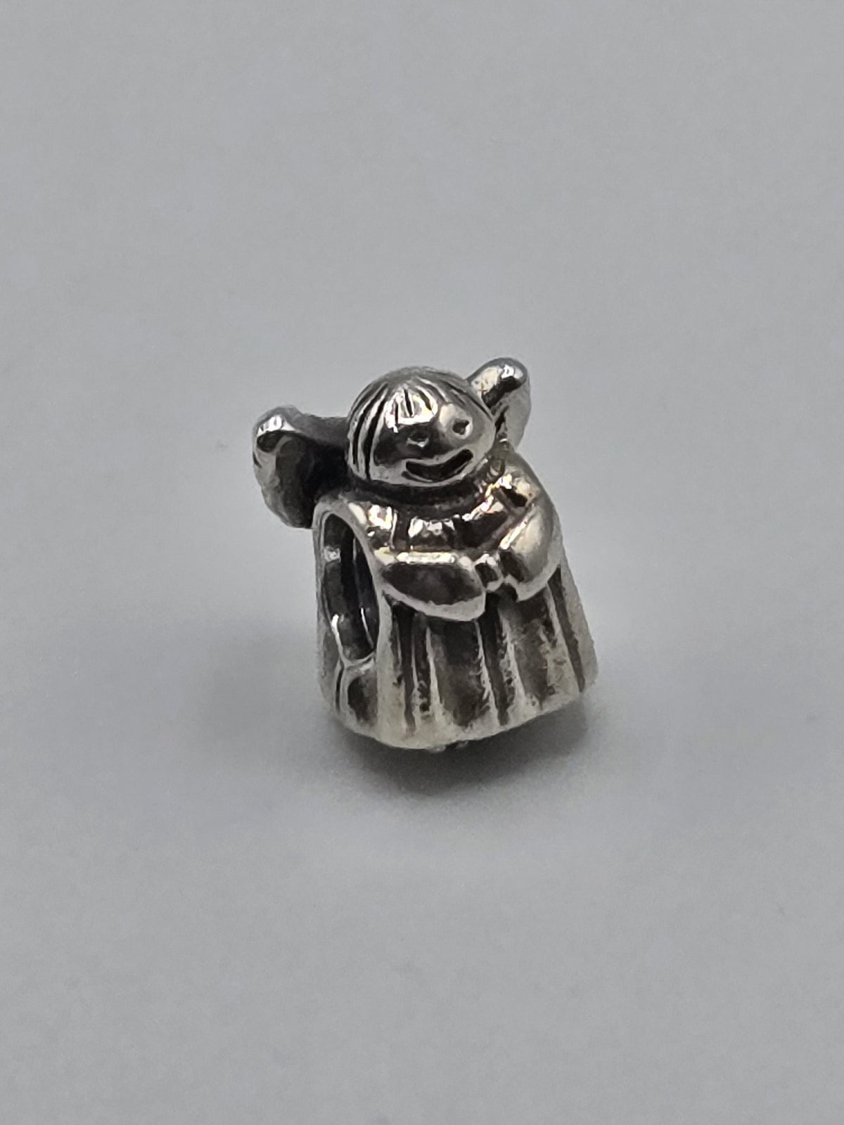 Pandora Guardian Angel Charm on a plain light background