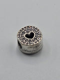 Pandora Happy Anniversary Charm on a plain light background