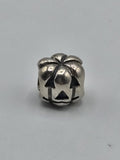 Pandora Jack O'Lantern Charm on a plain light background
