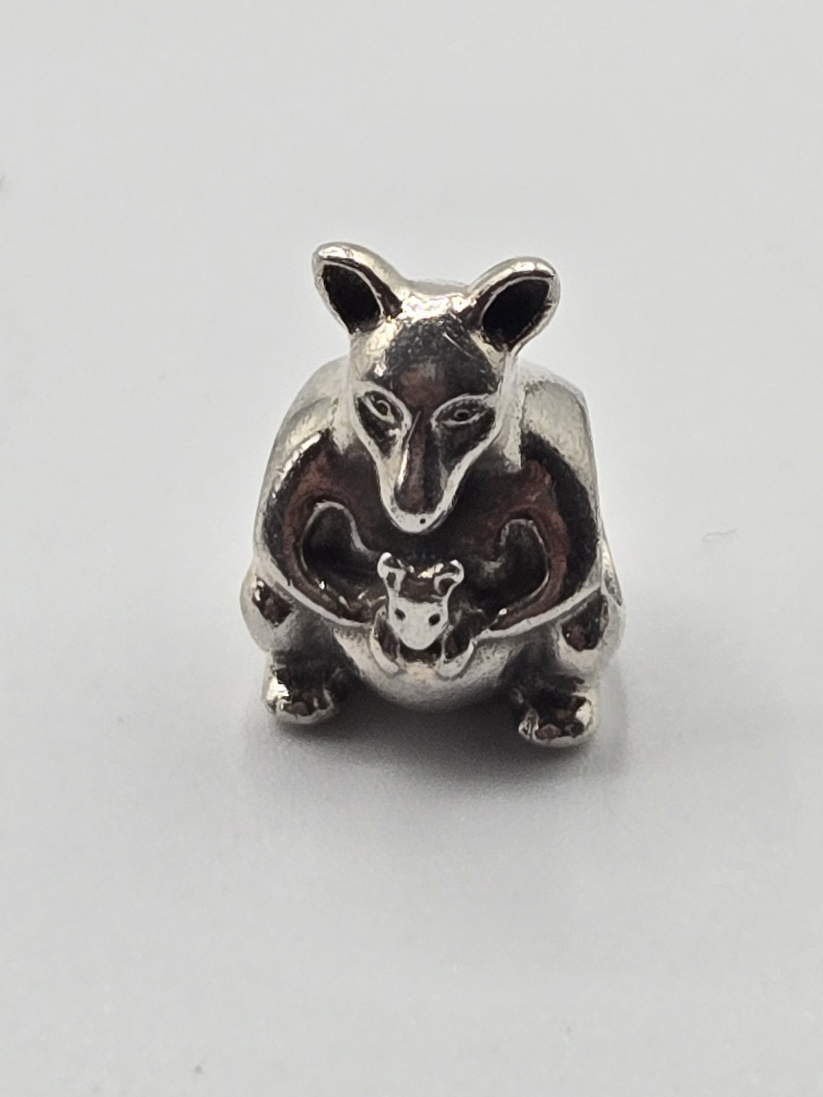 Pandora Kangaroo and Joey Charm on a plain light background